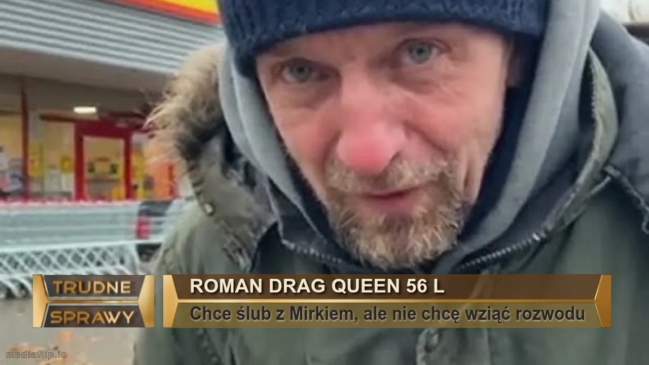RomaN DrAG Queen 56 l
Chce ślub z Mirkiem, ale nie chcę wziąć rozwodu