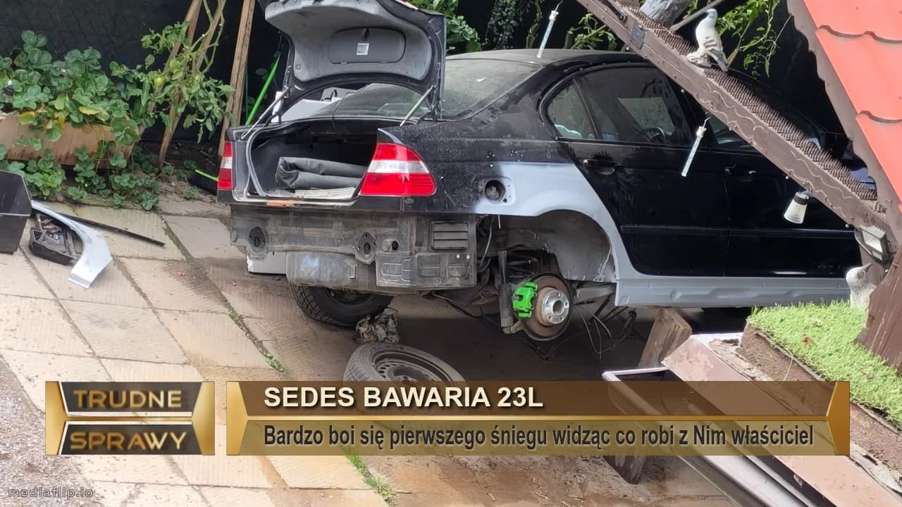 Sedes Bawaria 23l
Bardzo boi się pierwszego śniegu widząc co robi z Nim właściciel