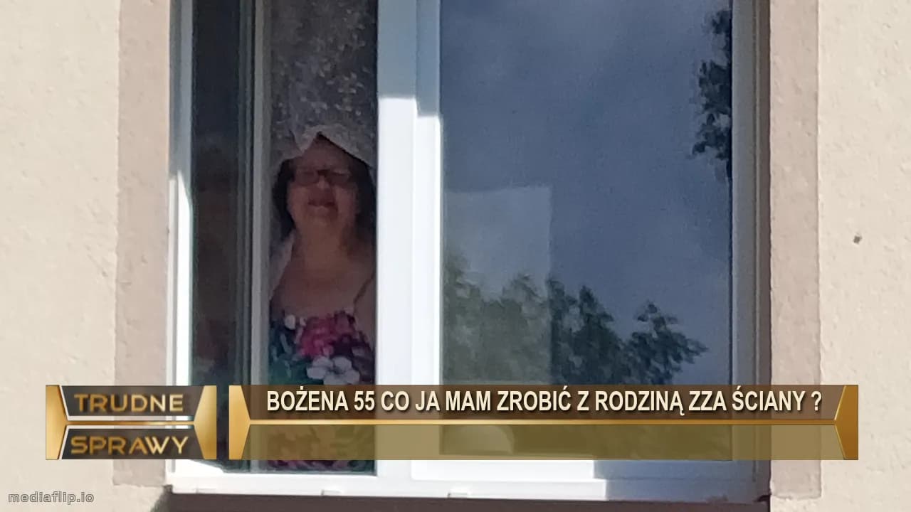 Bożena 55 co ja mam zrobić z rodziną zza ściany ?