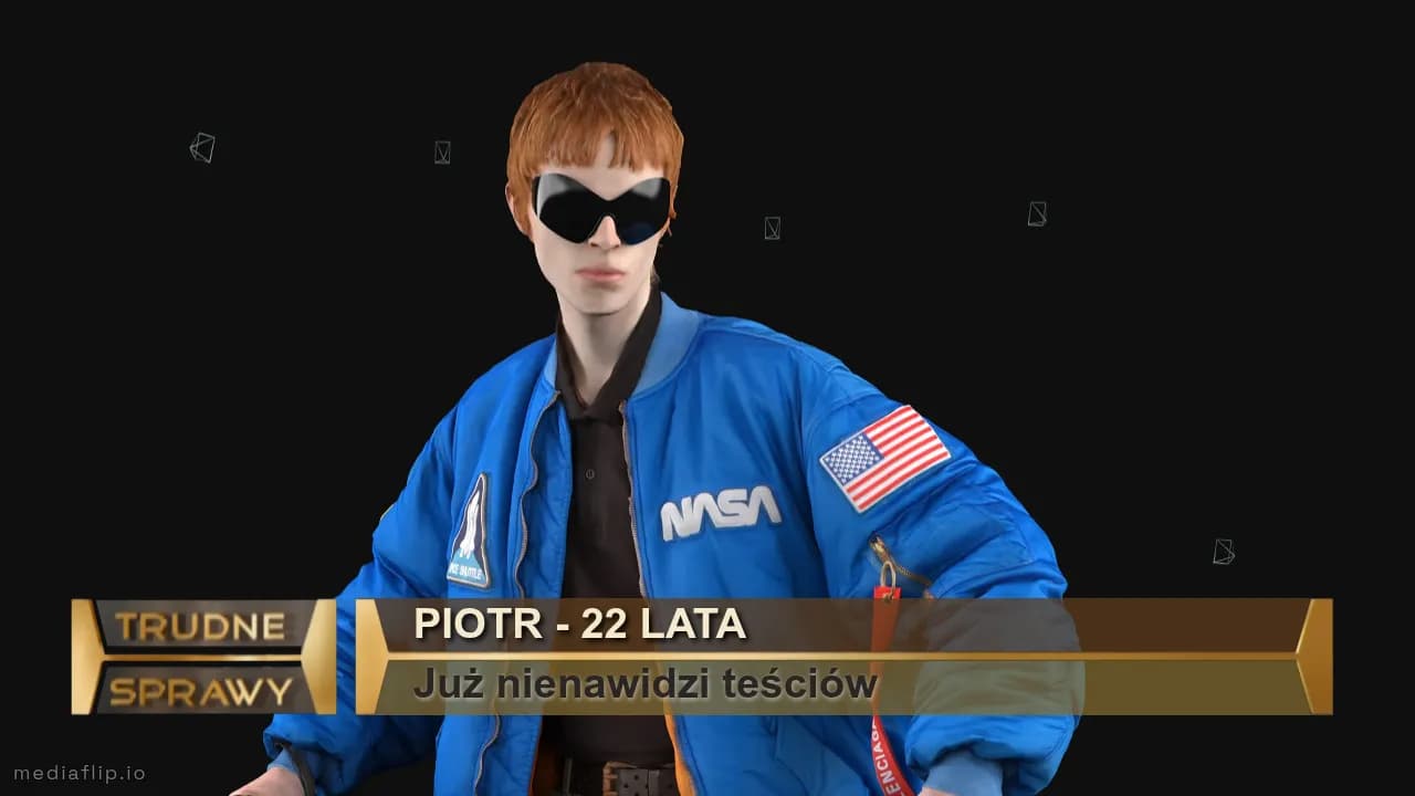 Piotr - 22 lata
Już nienawidzi teściów
