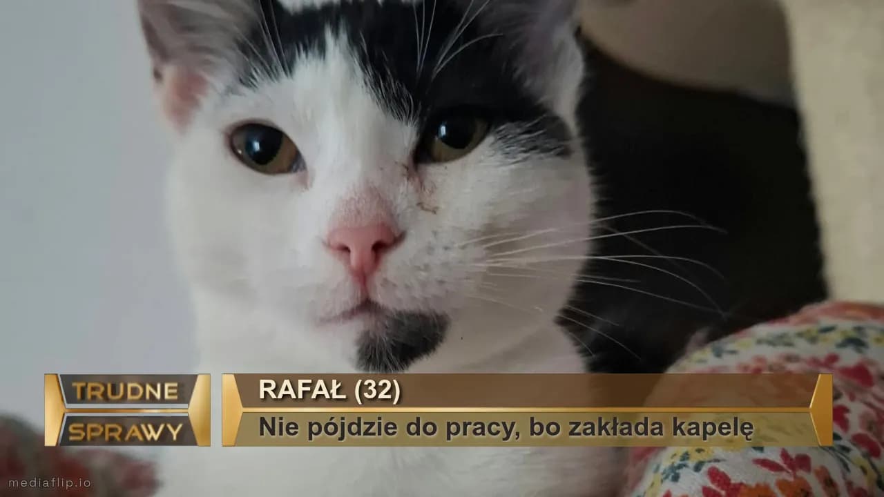 Rafał (32)
Nie pójdzie do pracy, bo zakłada kapelę