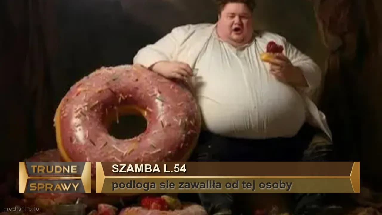 Szamba l.54
podłoga sie zawaliła od tej osoby
