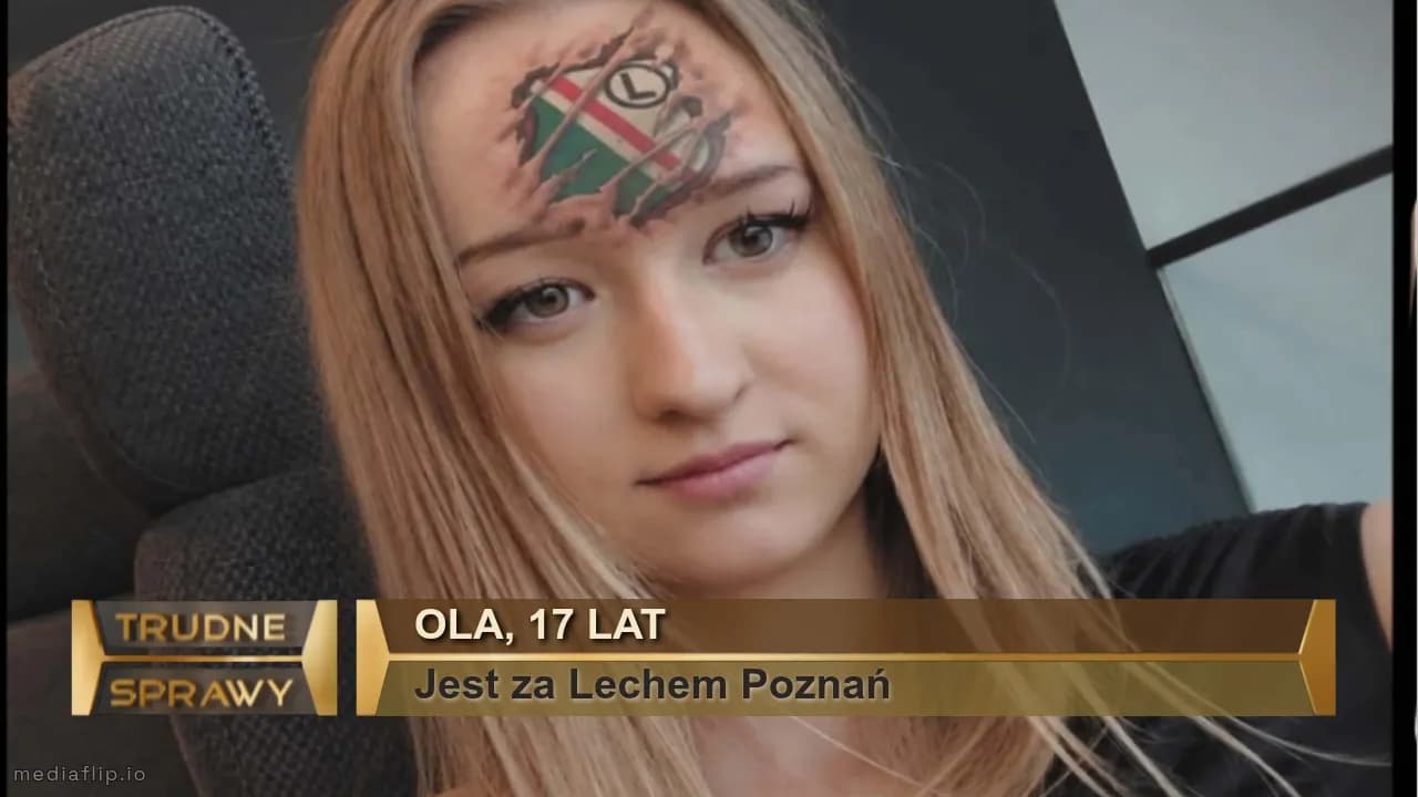 Ola, 17 lat
Jest za Lechem Poznań