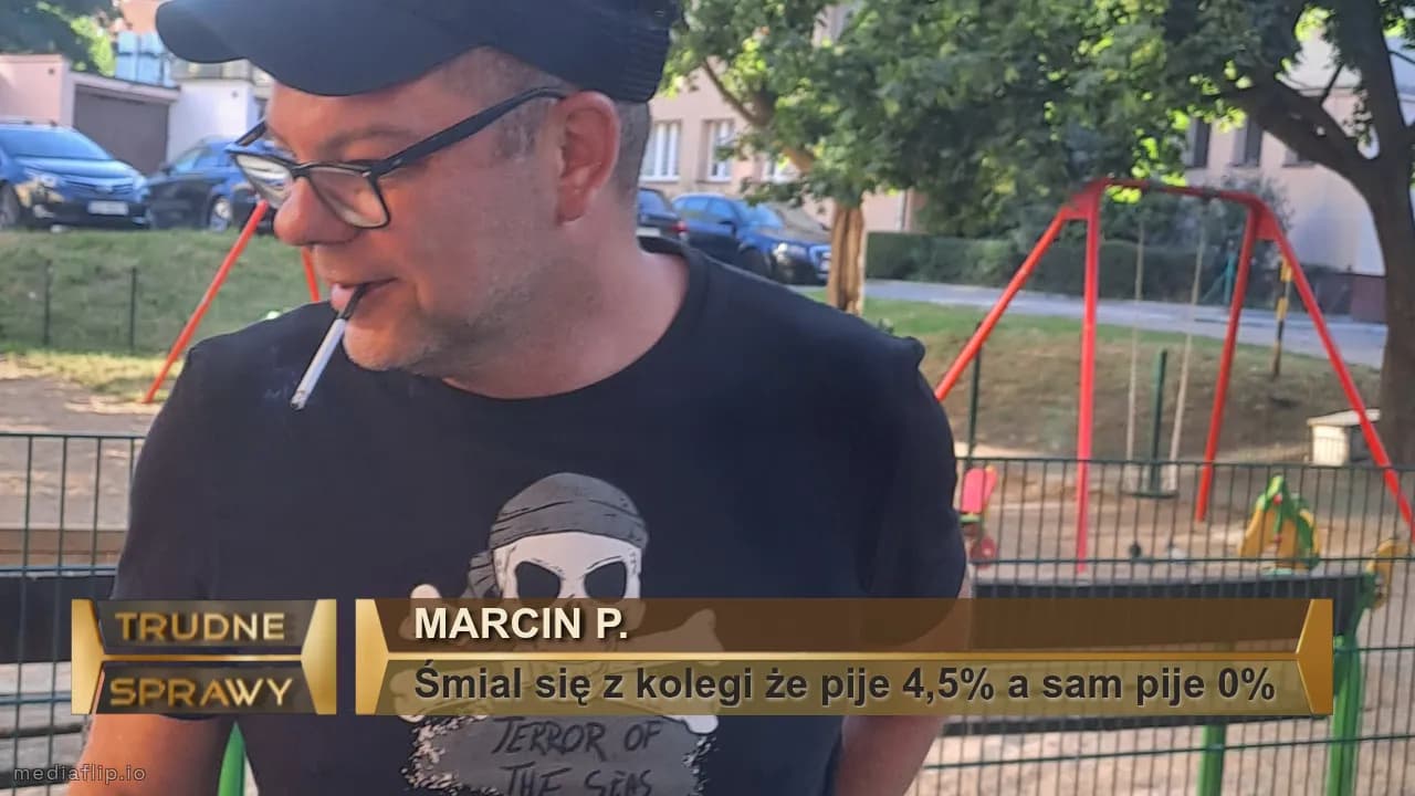 Marcin P.
Śmial się z kolegi że pije 4,5% a sam pije 0%