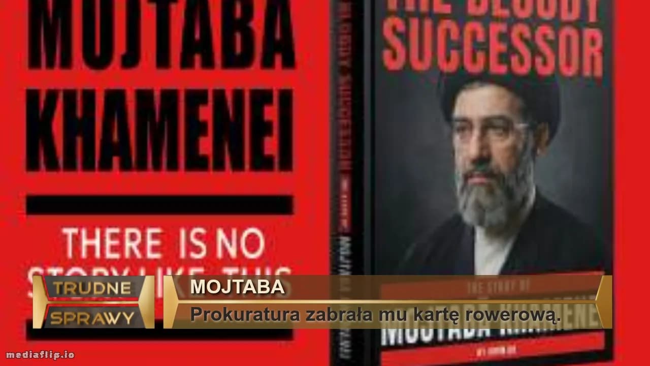 Mojtaba 
Prokuratura zabrała mu kartę rowerową.