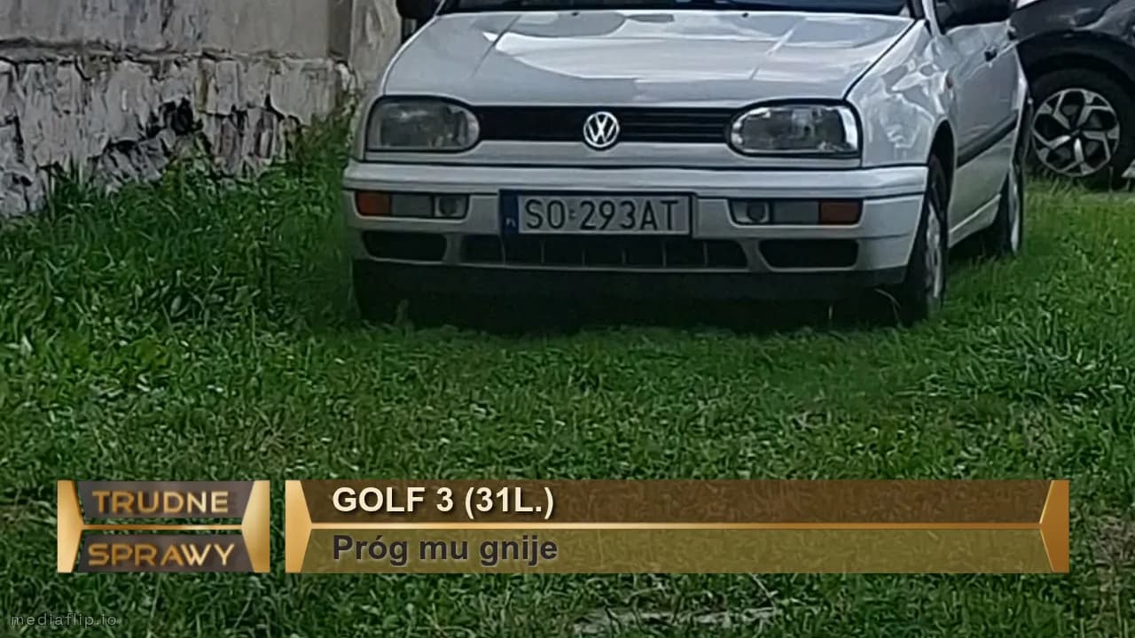 Golf 3 (31l.)
Próg mu gnije