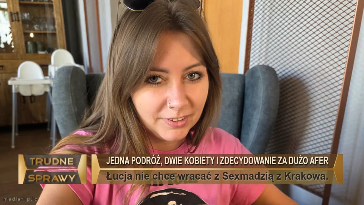 Jedna podróż, dwie kobiety i zdecydowanie za dużo afer
Łucja nie chce wracać z Sexmadzią z Krakowa.