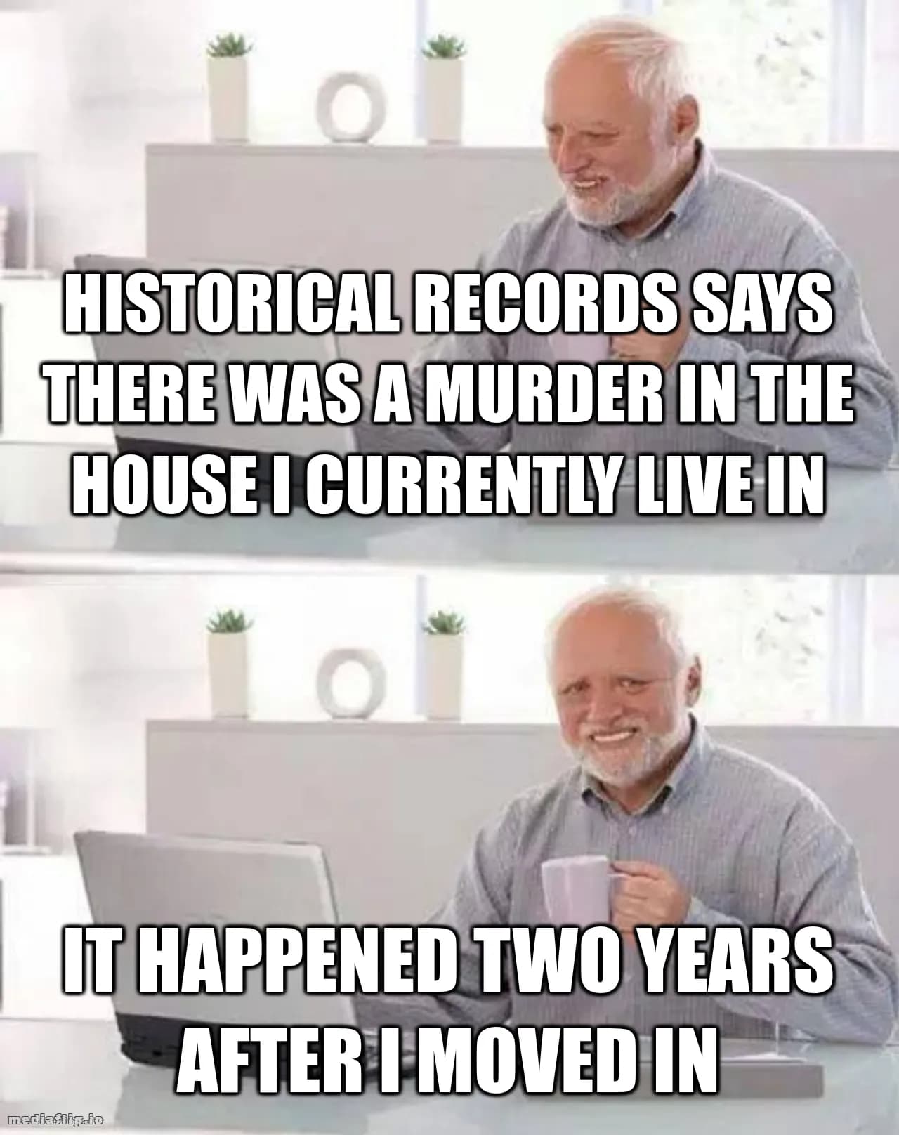 Historical records says there was a murder in the house I currently live in - It happened two years after I moved in