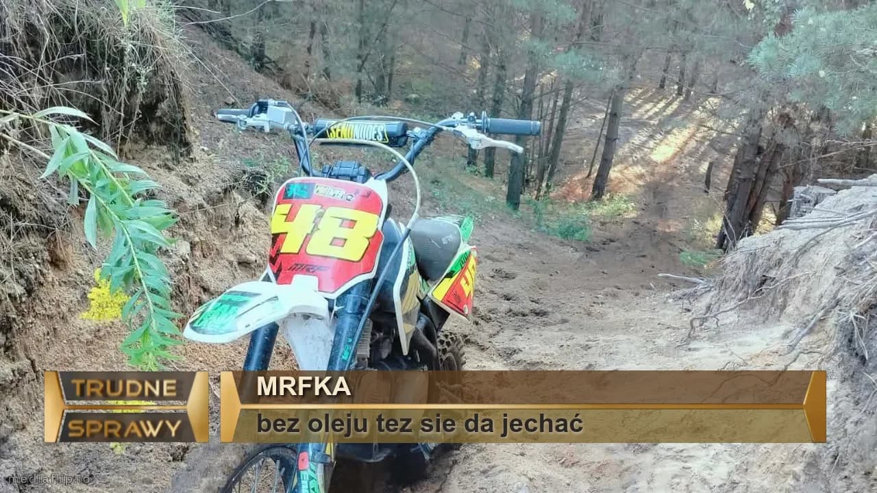 Mrfka
bez oleju tez sie da jechać