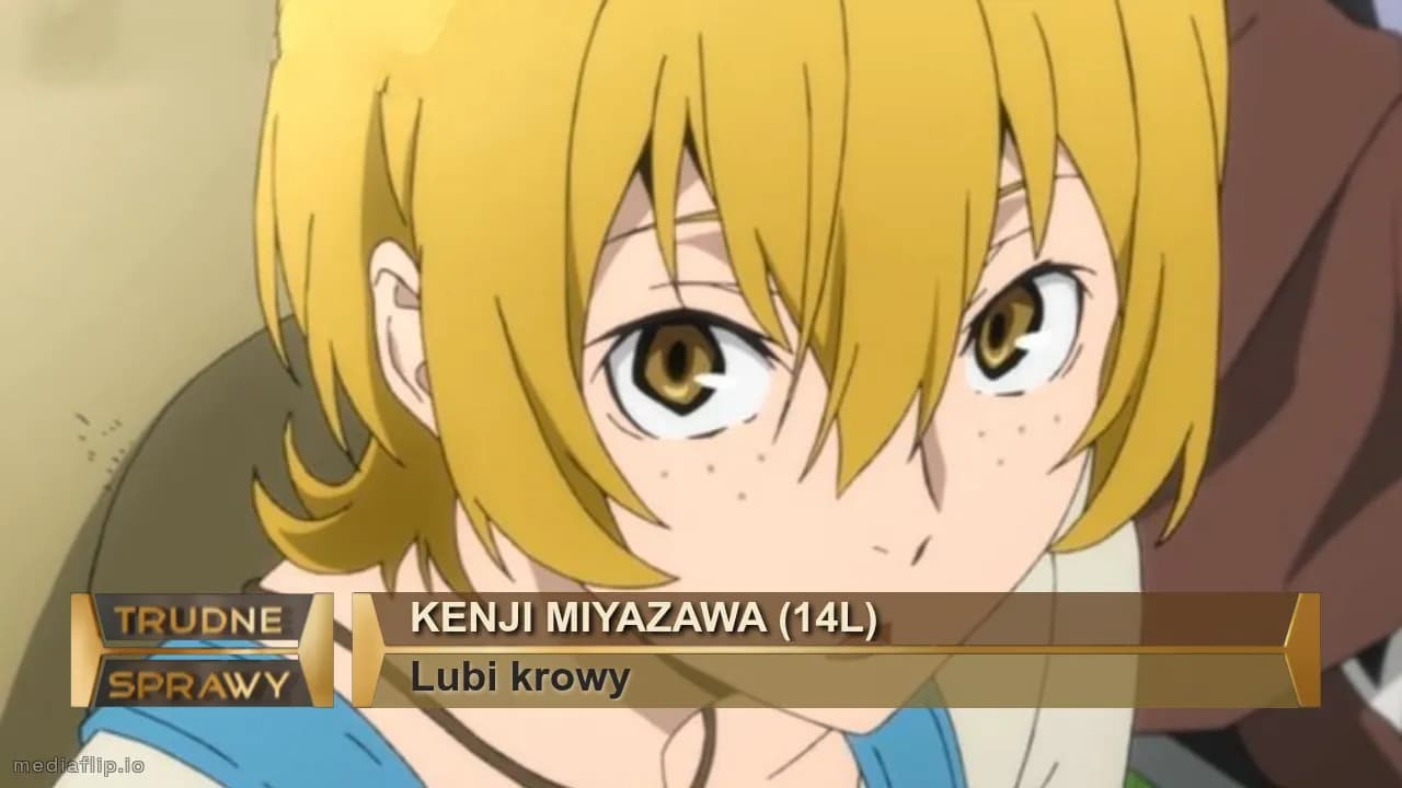 Kenji Miyazawa (14l)
Lubi krowy