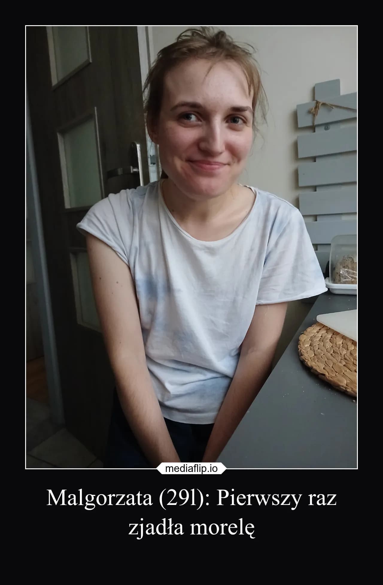 Malgorzata (29l): Pierwszy raz zjadła morelę - mediaflip.io