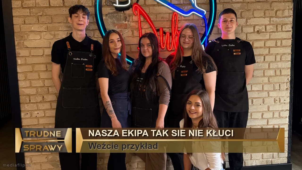 Nasza ekipa tak sie nie kłuci
Weźcie przykład 