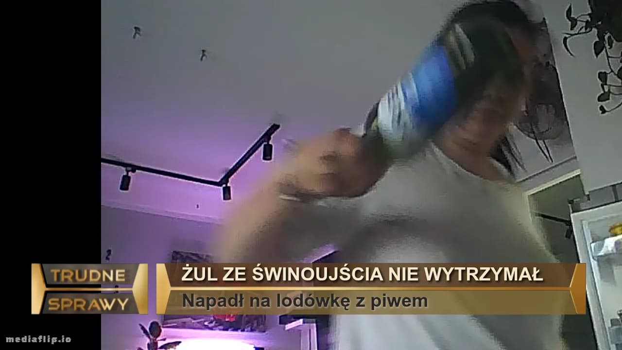 Żul ze Świnoujścia nie wytrzymał
Napadł na lodówkę z piwem