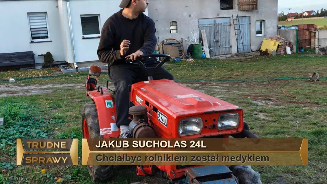 Jakub sucholas 24l
Chciałbyc rolnikiem został medykiem 
