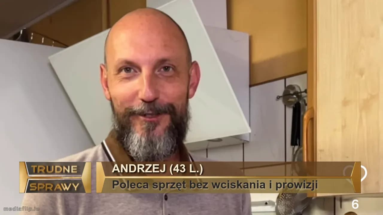 Andrzej (43 l.)
Poleca sprzęt bez wciskania i prowizji