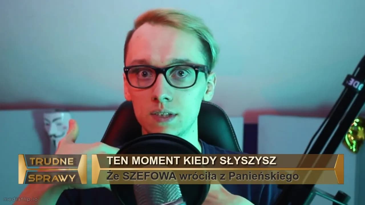 Ten moment kiedy słyszysz 
Że SZEFOWA wróciła z Panieńskiego 