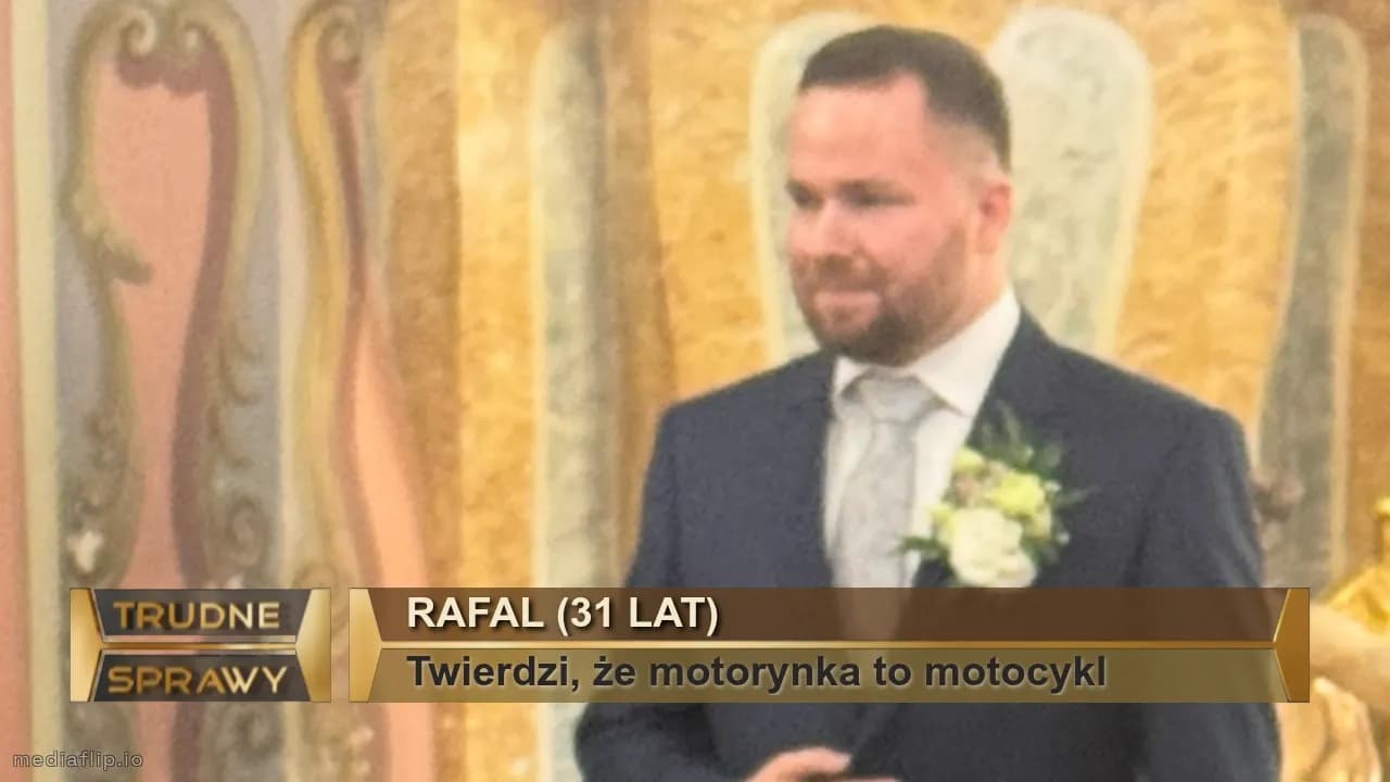 Rafal (31 lat)
Twierdzi, że motorynka to motocykl
