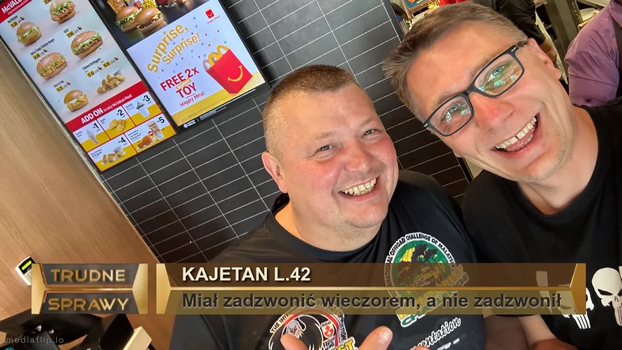 Kajetan L.42
Miał zadzwonić wieczorem, a nie zadzwonił