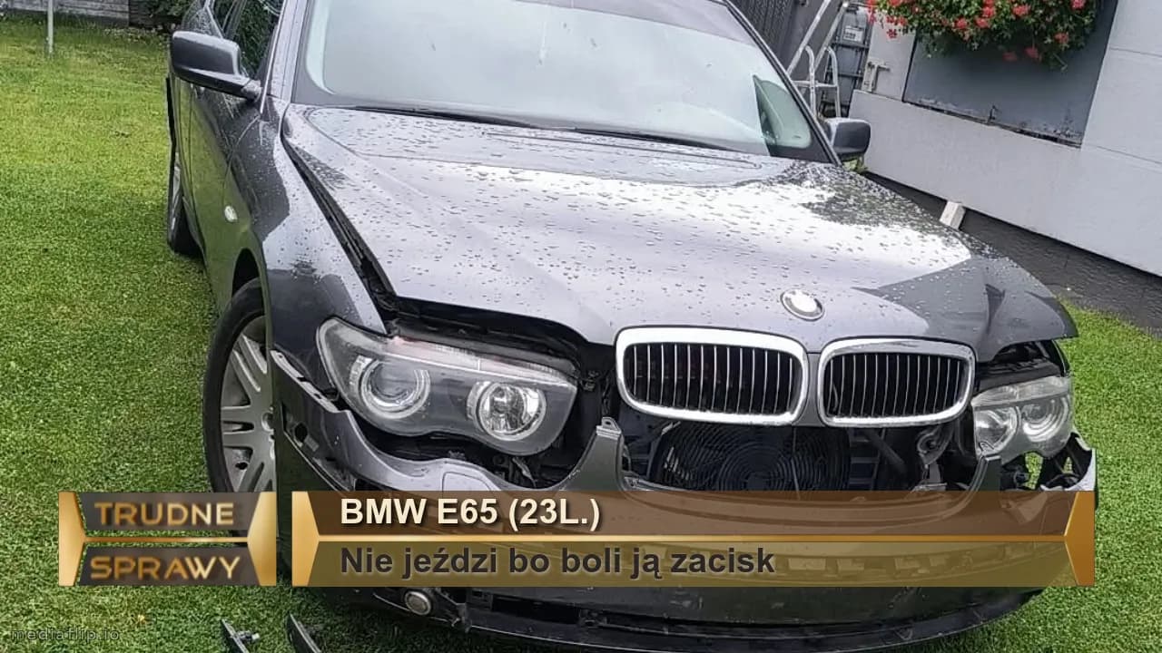 Bmw E65 (23l.)
Nie jeździ bo boli ją zacisk