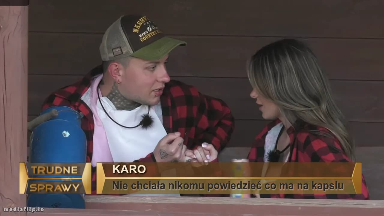 Karo
Nie chciała nikomu powiedzieć co ma na kapslu 