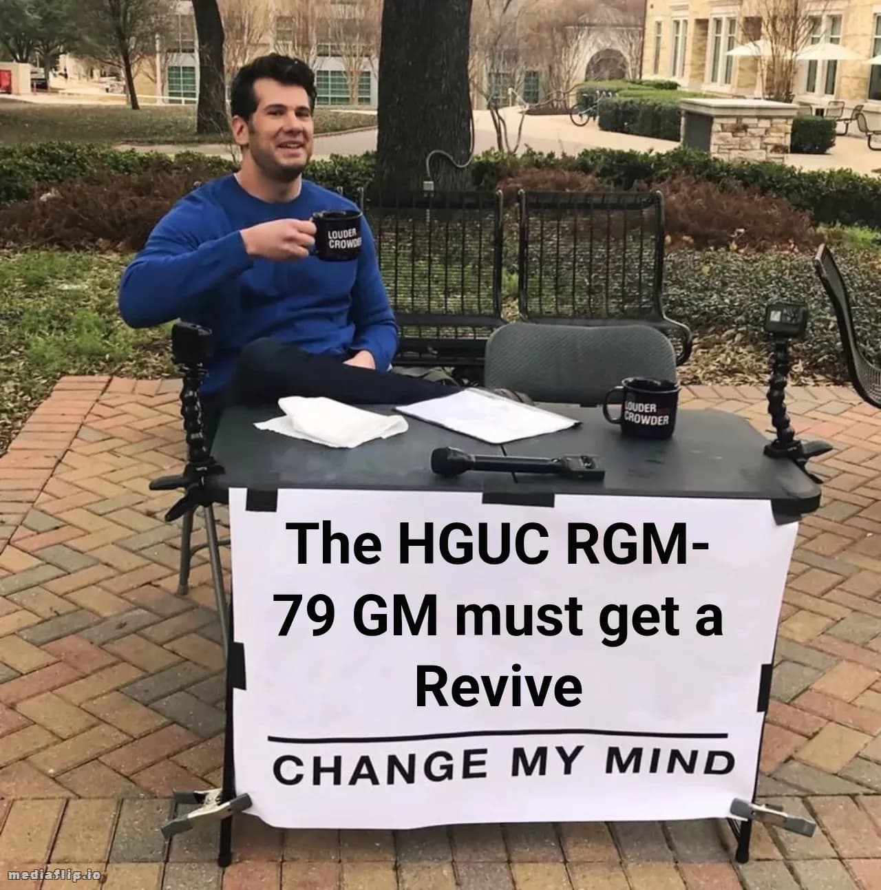 The HGUC RGM-79 GM must get a Revive