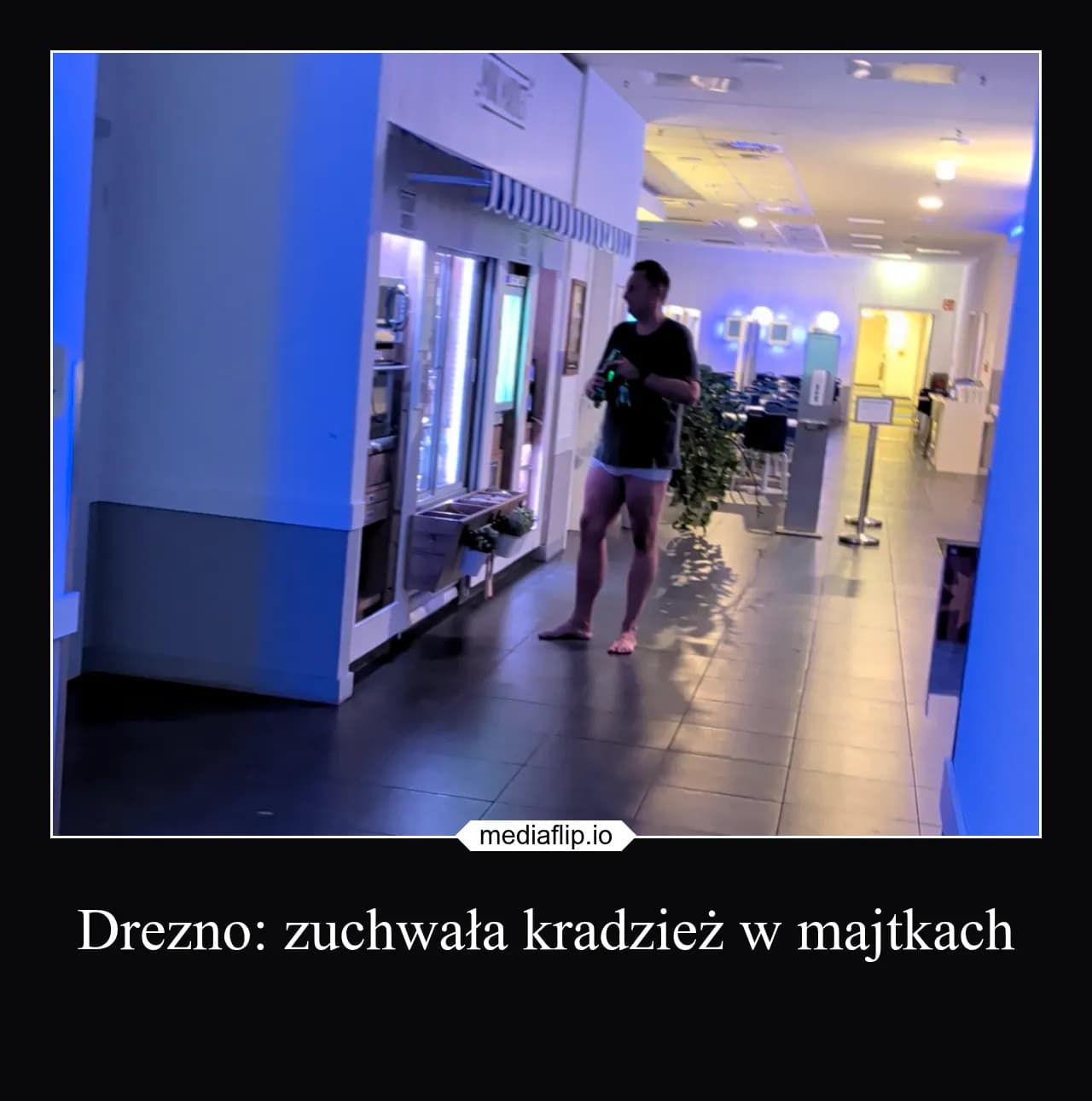 mediaflip.io
Drezno: zuchwała kradzież w majtkach