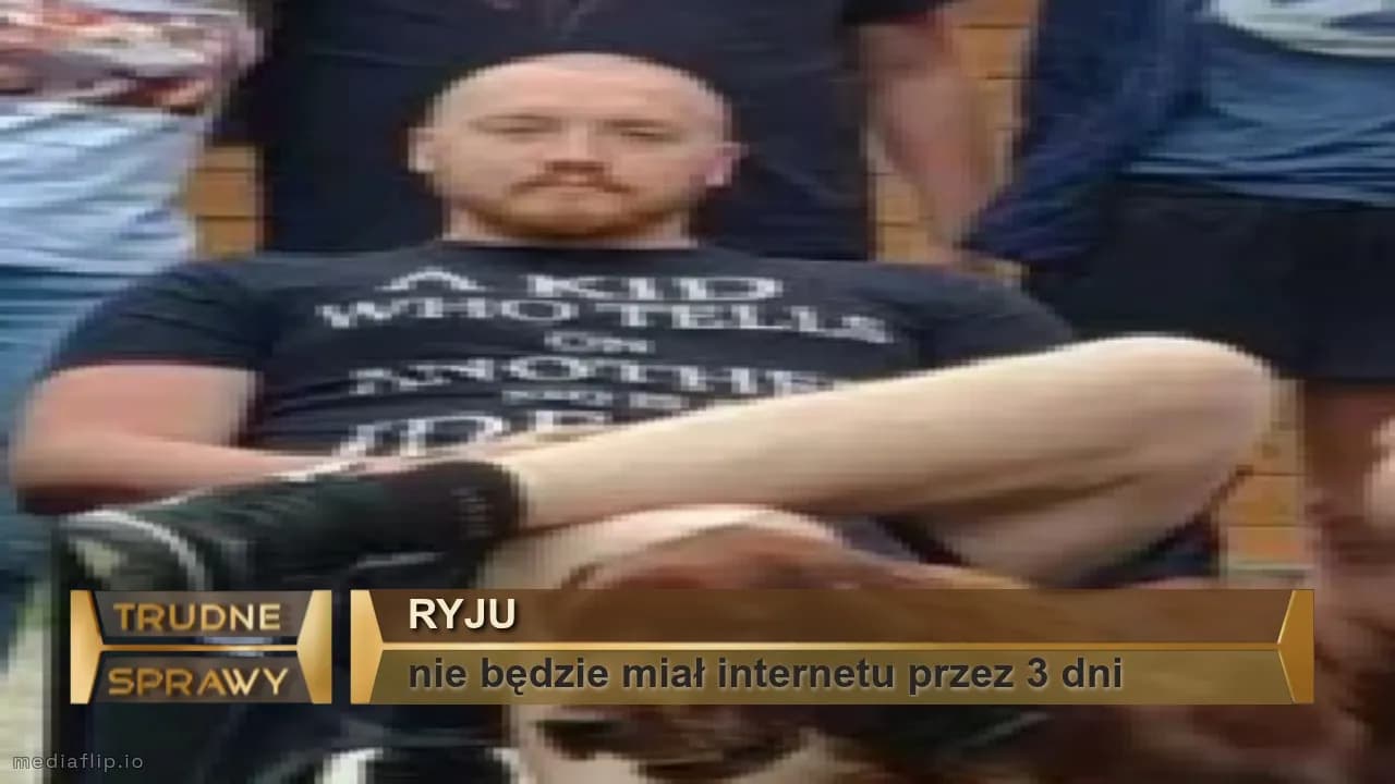 Ryju
nie będzie miał internetu przez 3 dni
