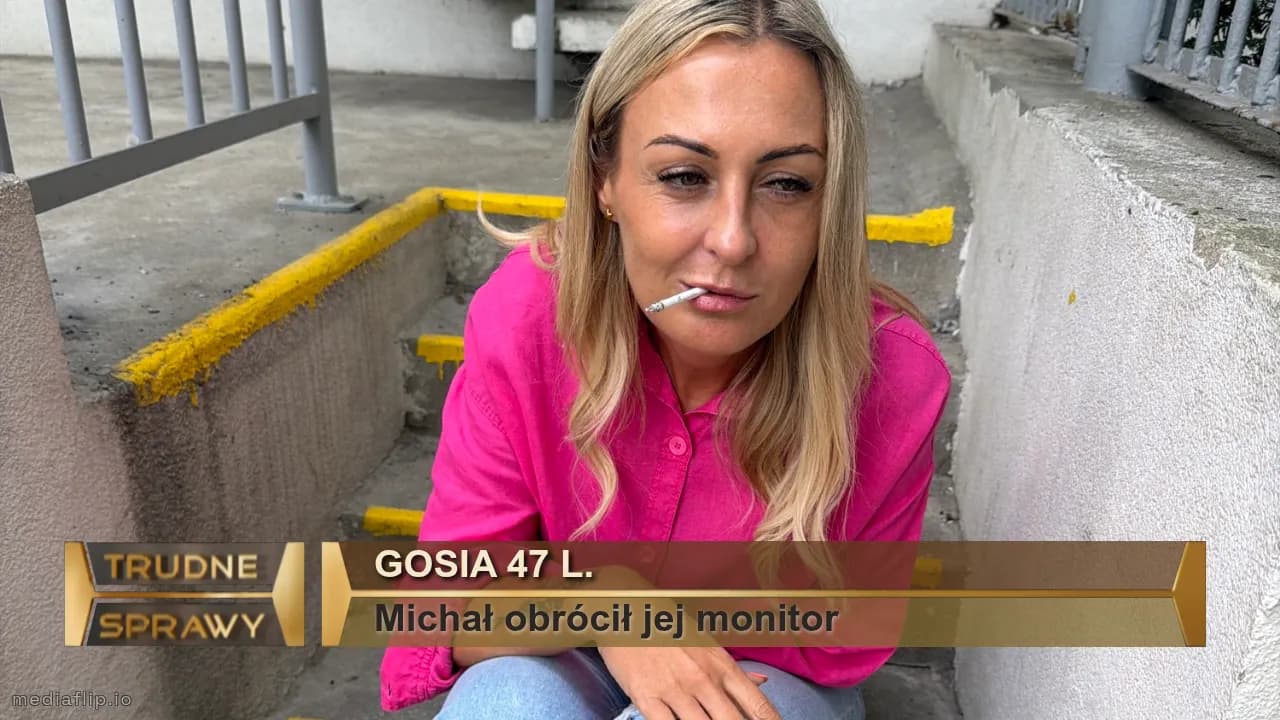 Gosia 47 l.
Michał obrócił jej monitor 