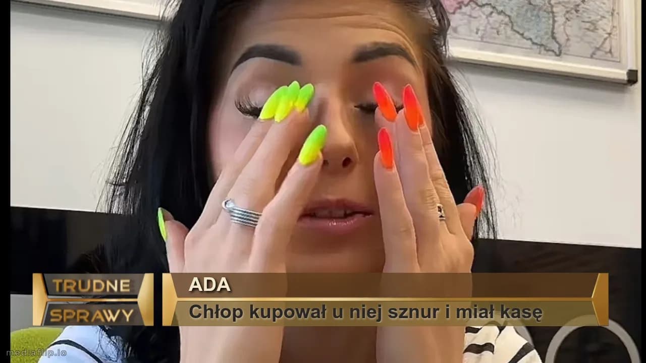ADA
Chłop kupował u niej sznur i miał kasę