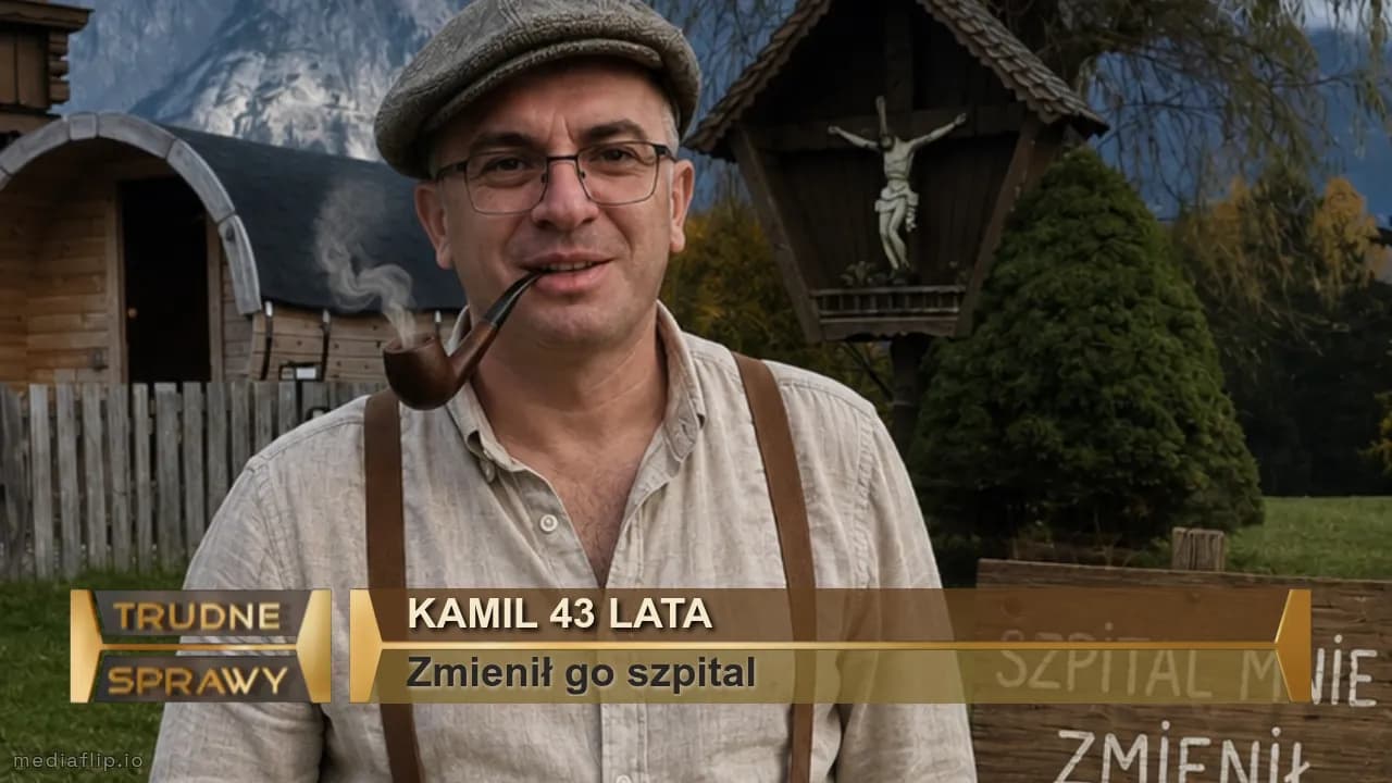Kamil 43 lata
Zmienił go szpital