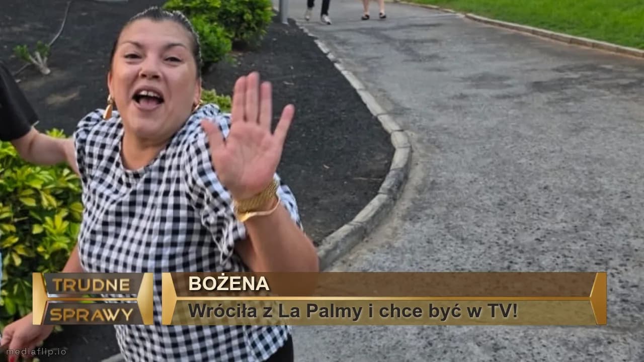 BoŻENA
Wróciła z La Palmy i chce być w TV!