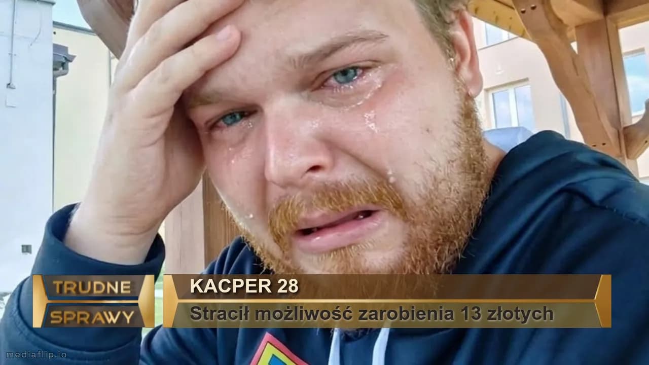 Kacper 28
Stracił możliwość zarobienia 13 złotych 