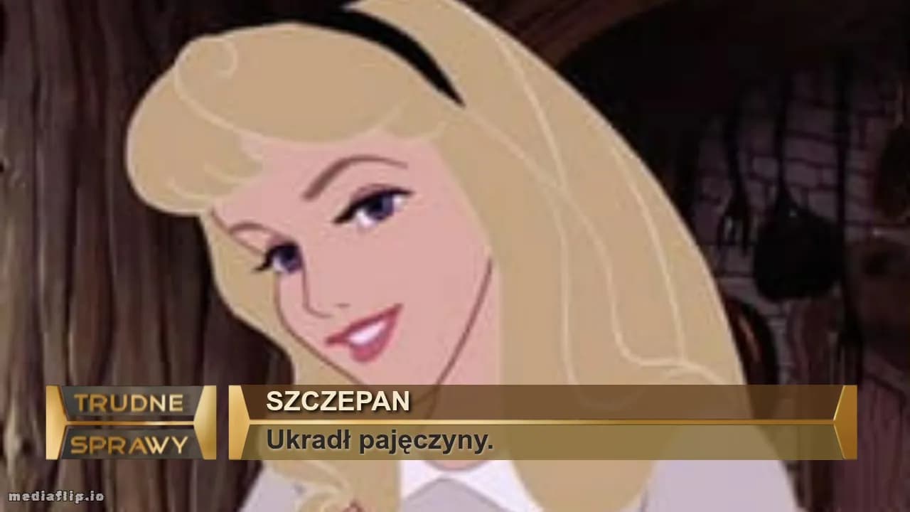 Szczepan 
Ukradł pajęczyny.
