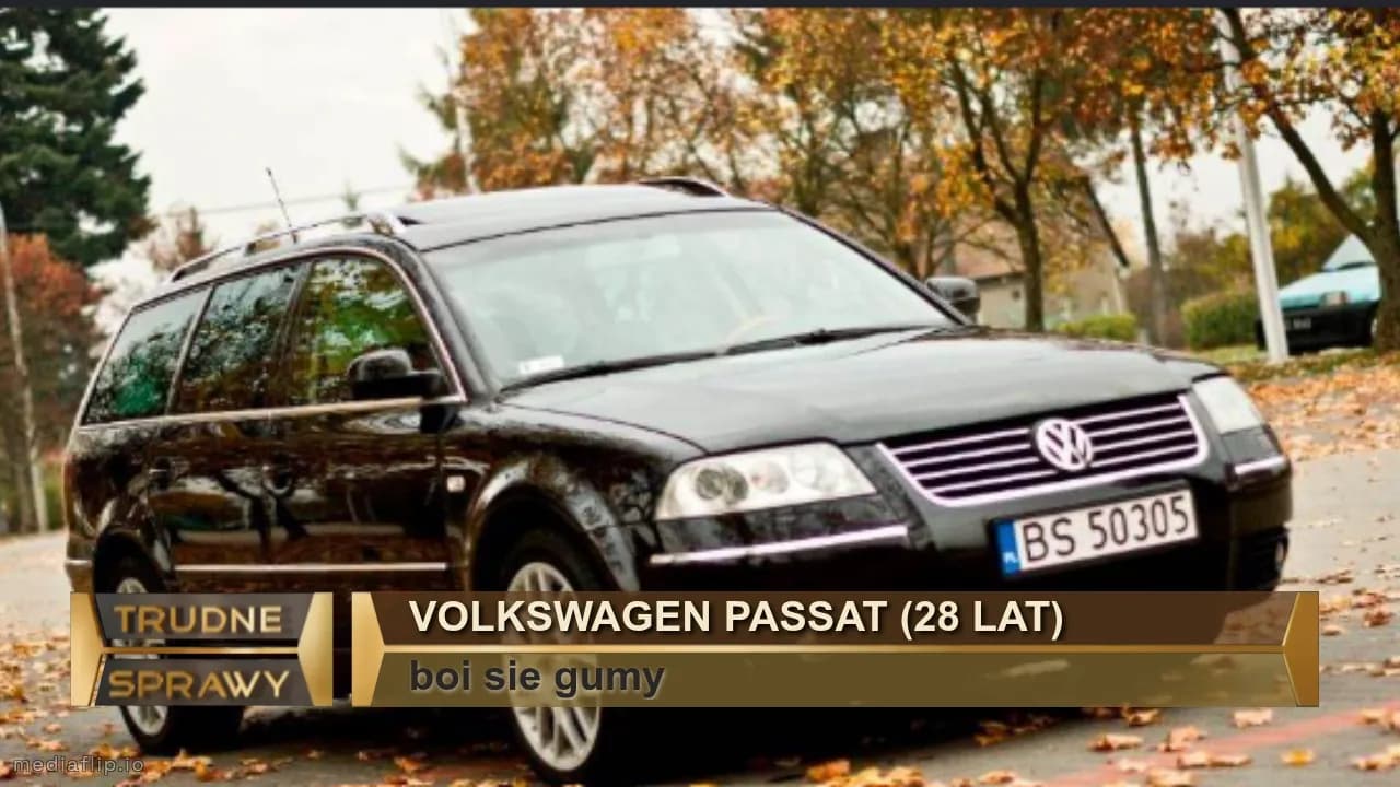 Volkswagen passat (28 lat)
boi sie gumy