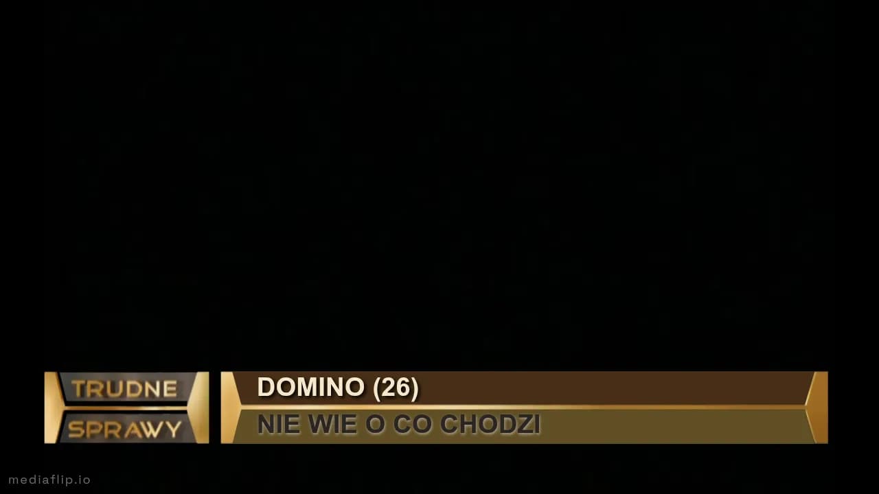 Domino (26)
NIE WIE O CO CHODZI