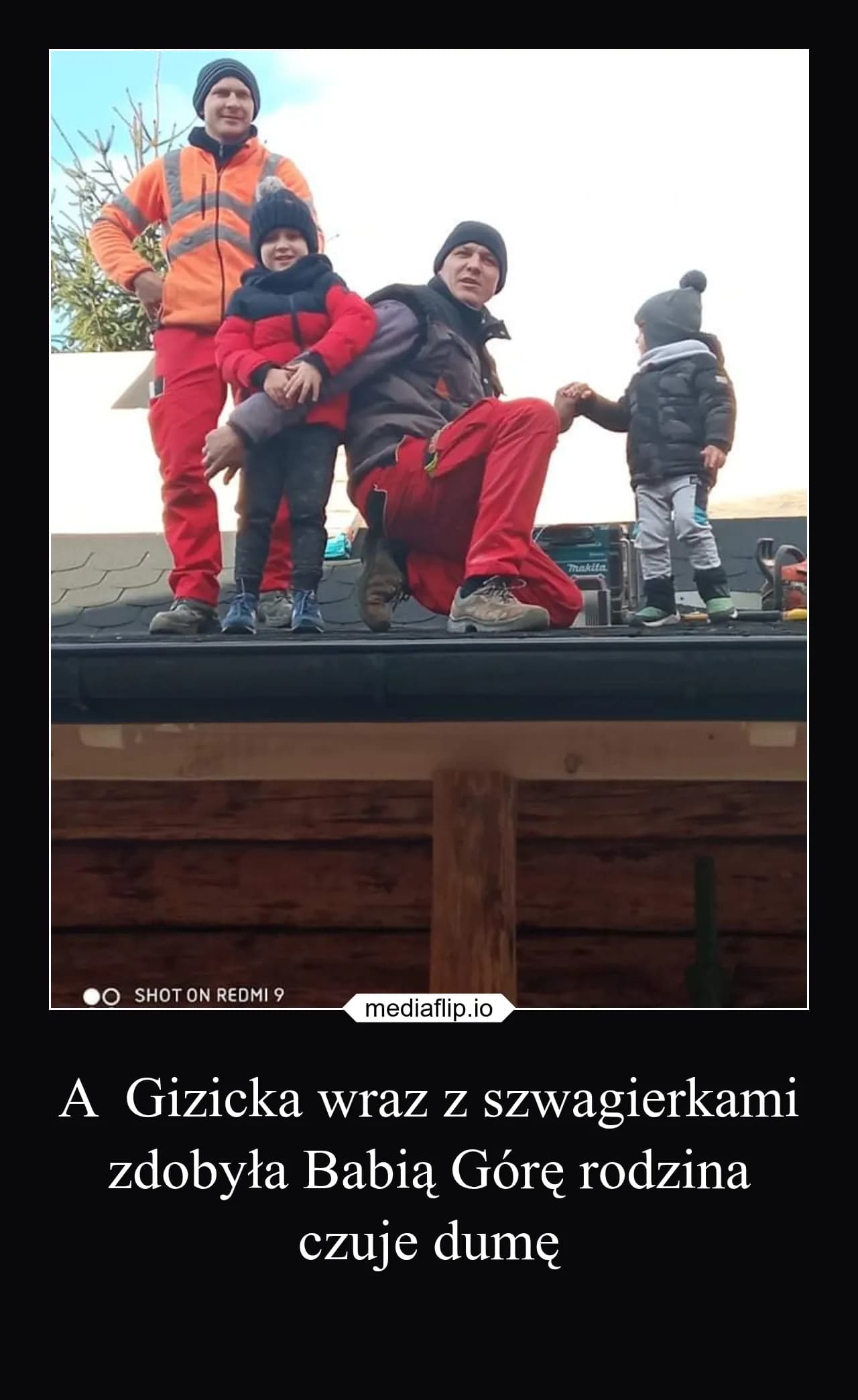 mediaflip.io
A  Gizicka wraz z szwagierkami zdobyła Babią Górę rodzina czuje dumę