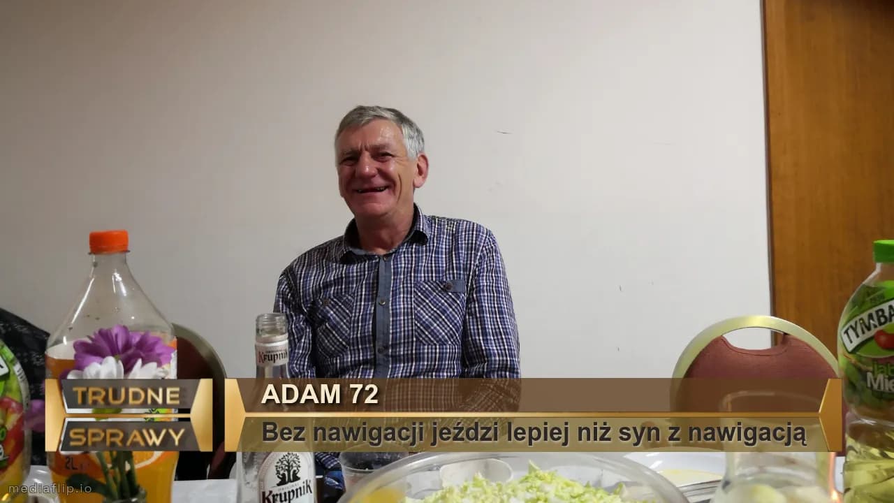 Adam 72
Bez nawigacji jeździ lepiej niż syn z nawigacją
