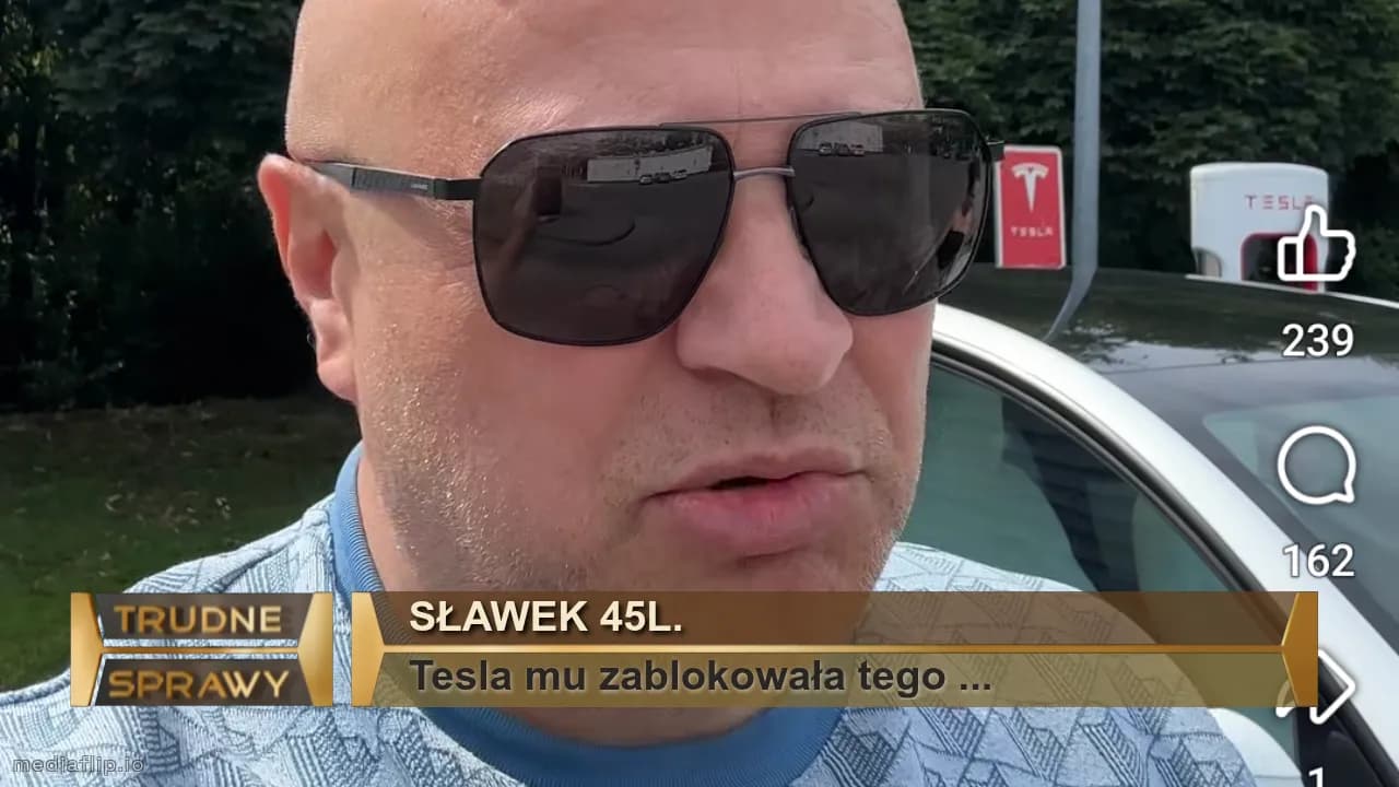Sławek 45L.
Tesla mu zablokowała tego ...