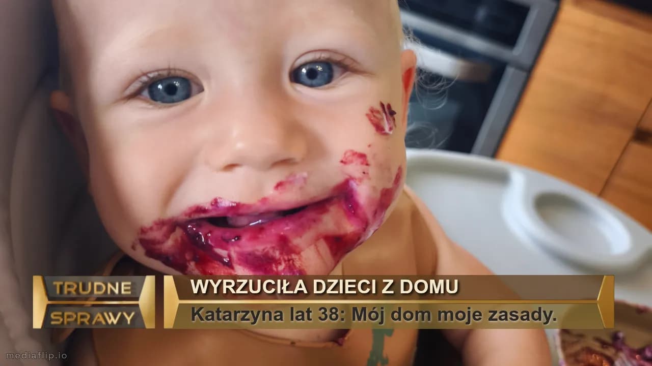 Wyrzuciła dzieci z domu
Katarzyna lat 38: Mój dom moje zasady.
