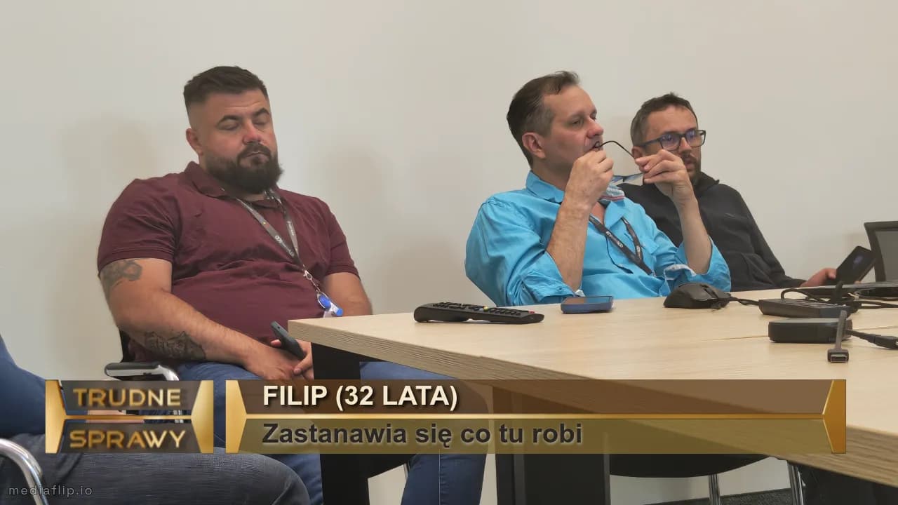 FILIP (32 lata)
Zastanawia się co tu robi