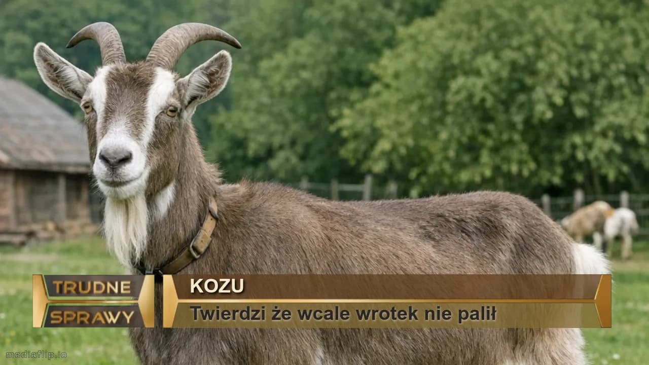 KOZU
Twierdzi że wcale wrotek nie palił