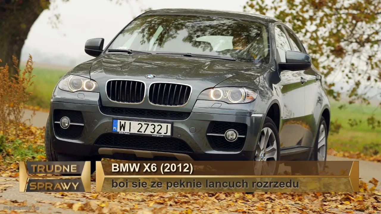 BMW X6 (2012)
boi sie ze peknie lancuch rozrzedu