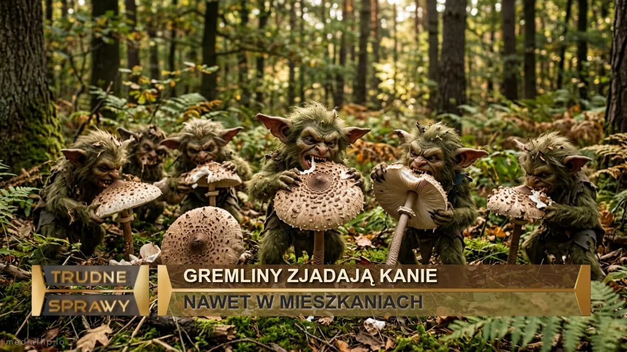 Gremliny zjadają kanie
NAWET W MIESZKANIACH 