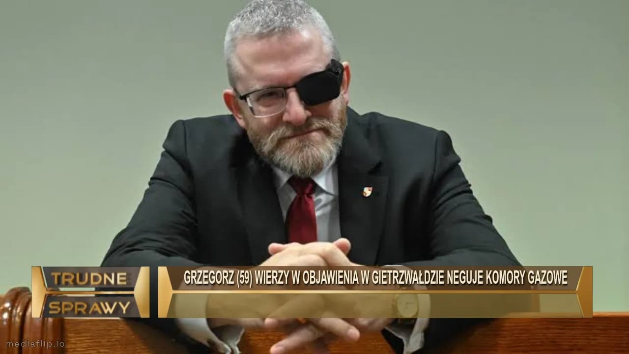Grzegorz (59) wierzy w objawienia w Gietrzwałdzie neguje komory gazowe