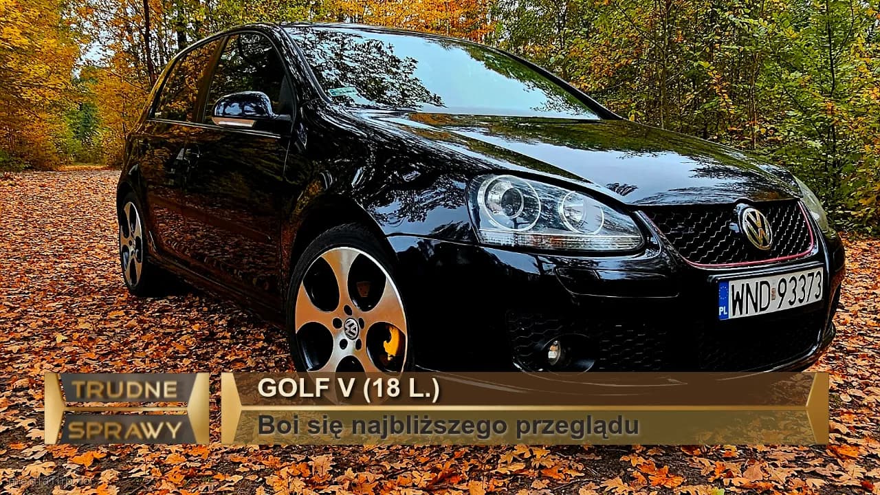 Golf v (18 l.)
Boi się najbliższego przeglądu 
