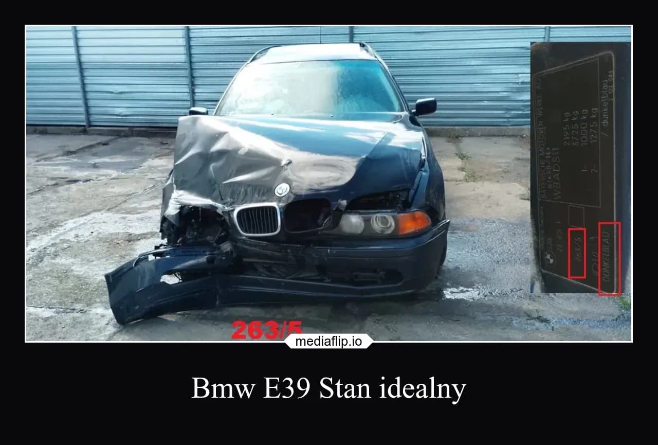 mediaflip.io
Bmw E39 Stan idealny