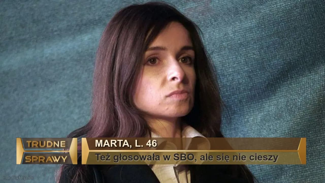 MARTA, l. 46
Też głosowała w SBO, ale się nie cieszy