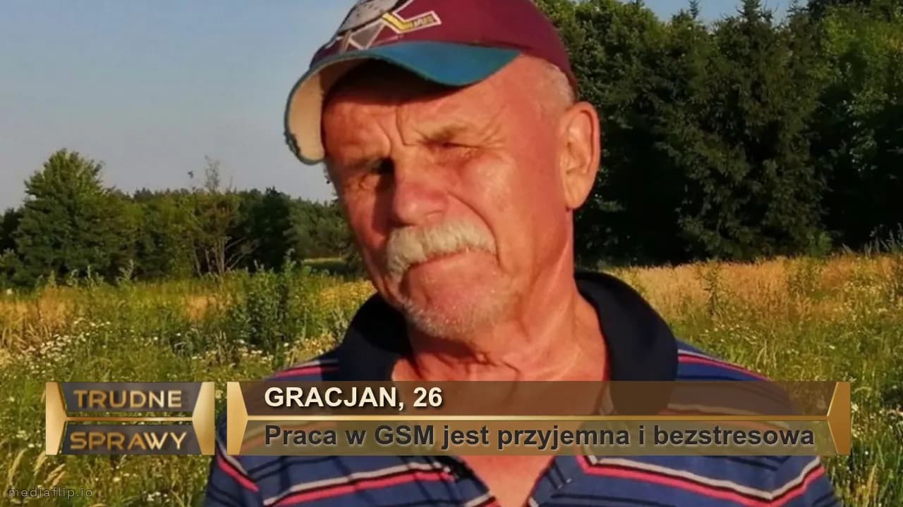 Gracjan, 26
Praca w GSM jest przyjemna i bezstresowa