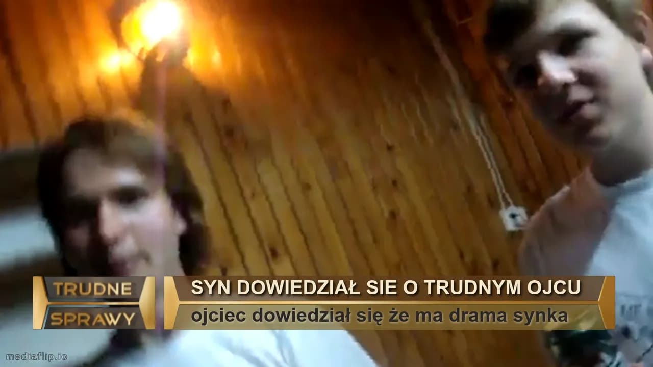 syn dowiedział sie o trudnym ojcu
ojciec dowiedział się że ma drama synka