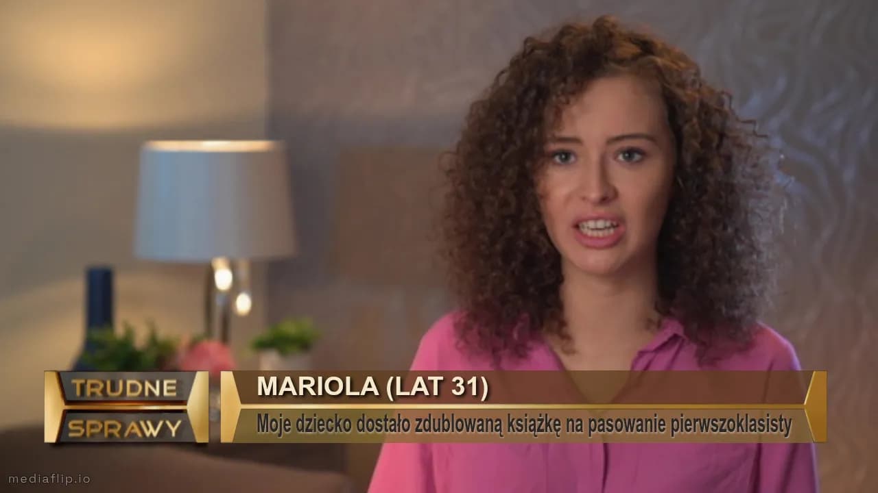 Mariola (lat 31)
Moje dziecko dostało zdublowaną książkę na pasowanie pierwszoklasisty